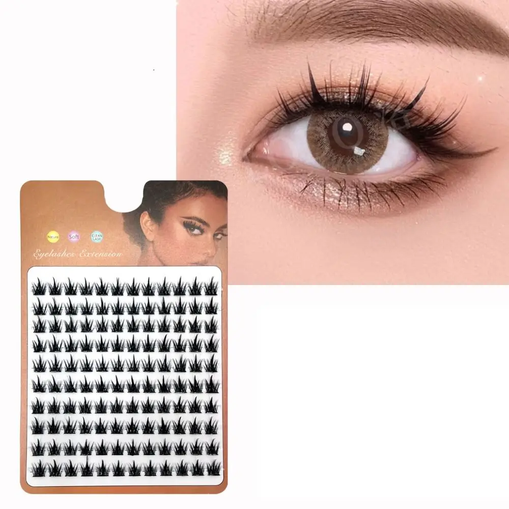 Многоразовая пушистая трилогия накладные ресницы мягкие толстые завитки дикий