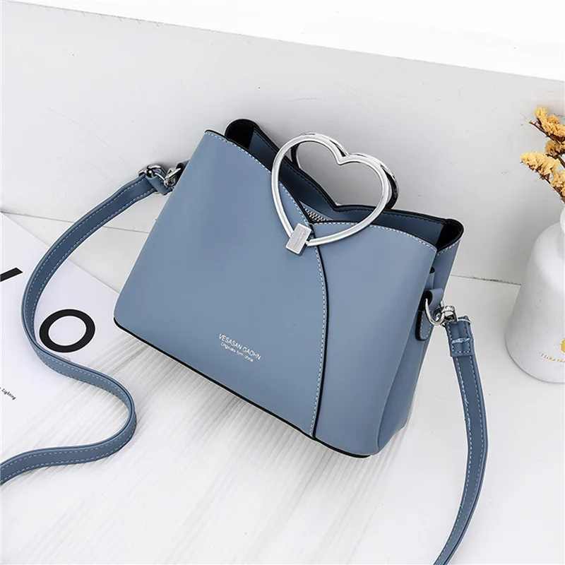 

Lady Luxury Handbags Designer Shoulder Purses PU Leather Female Square Crossbody Bags For Women Fashion Simple Shoulder Bag