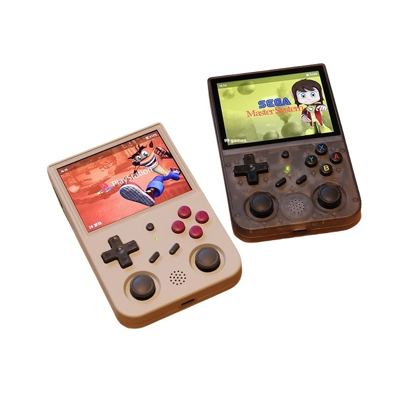 Портативная Игровая Консоль В Стиле Ретро Rg353vs 3 5-дюймовый IPS-дисплей 256 ГБ
