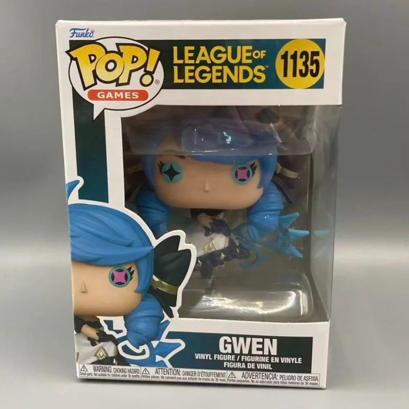 Фото Оригинальные коллекционные виниловые фигурки Funko POP LOL League of Legends: Джинкс, Ари, Кейтлин, Люкс, Тимо, Вай, Гвен, Виктор – игрушки, декор, подарки №2