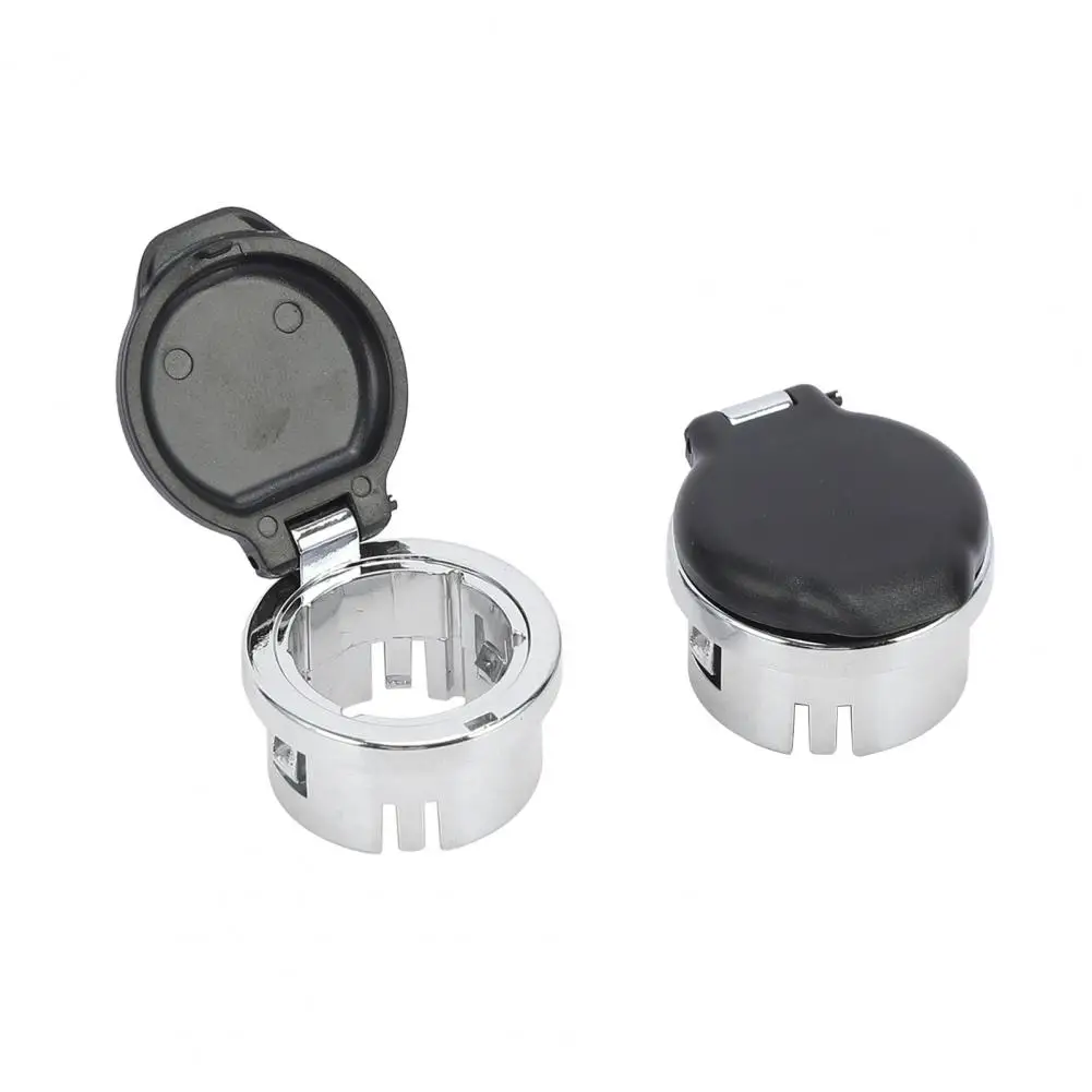 

2Pcs Dash Power Cover Professional ABS Easy Operation Cigarette Igniter Cap for Silverado Sierra Tahoe 2007-2013