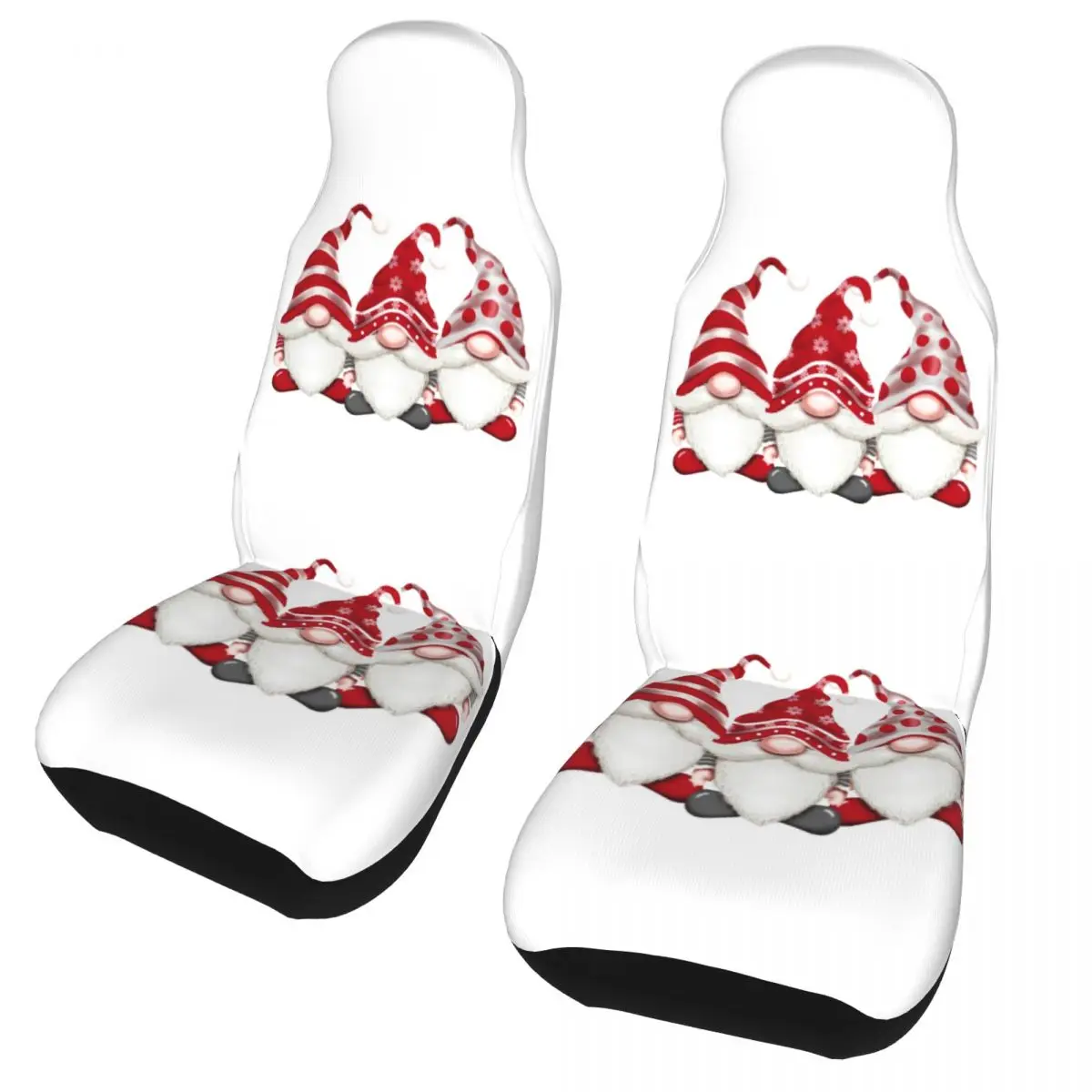 

Christmas Gnomes New Year Gift Car Seat Cover Protector Interior Accessories AUTOYOUTH Santa Happy Holidays Seat Covers Hunting