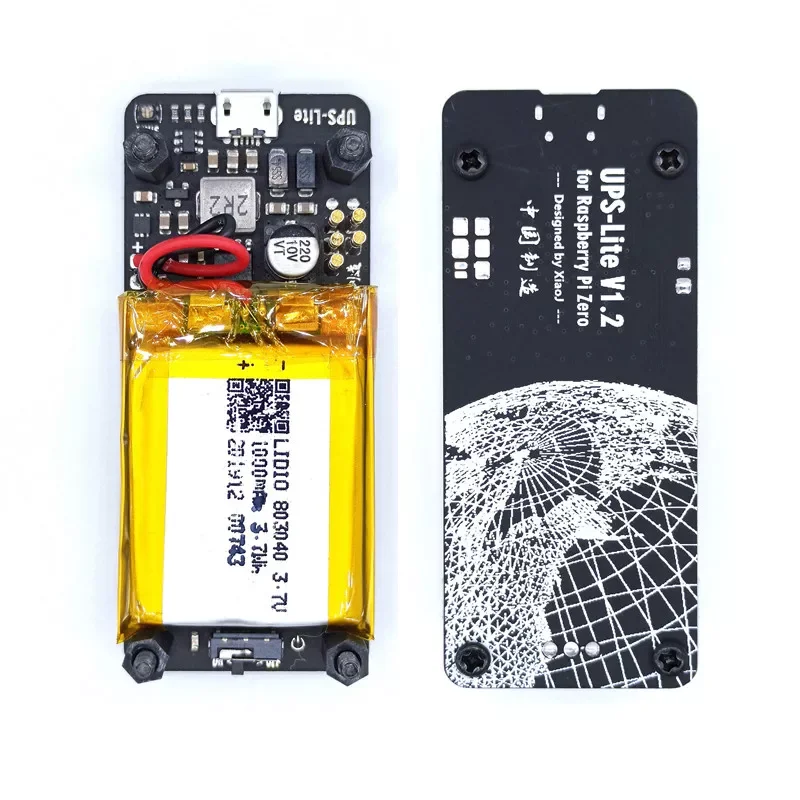 

New UPS Lite V1.2 UPS Power HAT Board With Battery Electricity Detection For Raspberry Pi Zero Zero W