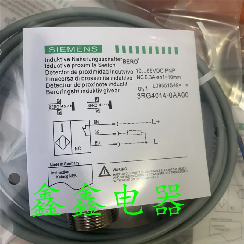 

Proximity switch 3RG4014-0AA00 40244013-0KB00 3KA00 0AB00 3AA00 0AG01