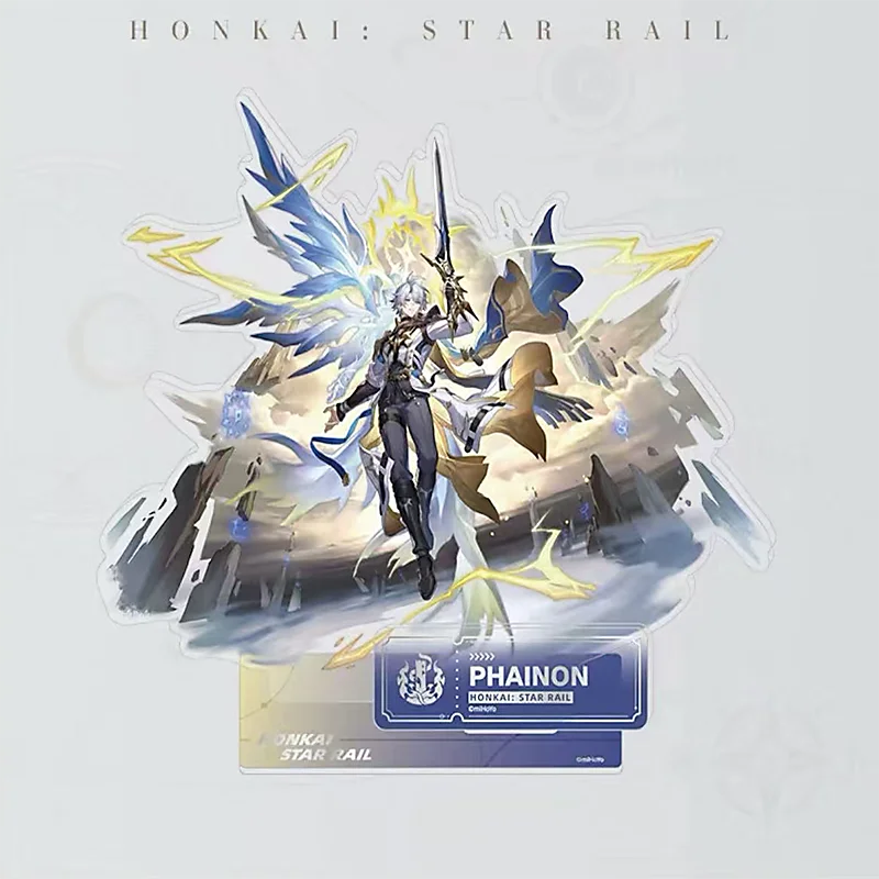 Фото Акриловая фигурка-стенд с персонажем Файнон из Honkai Star Rail: Путь Разрушения, настольное украшение, лимитированная серия, скидка на карнавал №1