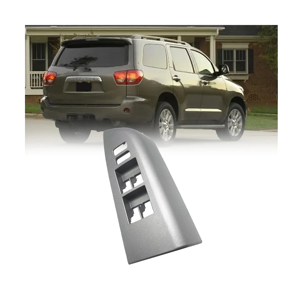 Панель переключателя двери и окна автомобиля 74232-0C100 для Toyota Sequoia 2010-2018 Tundra 2010-2013