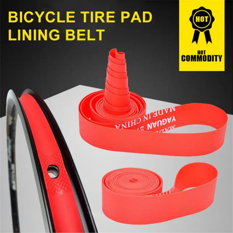 

Premium PVC Rim Tapes Strips Bicycle Tire Pad Liner Anti-Puncture Tape Bike Inner Tube Pad Rim Liner 700C/20/24/26/27.5/29 Inch