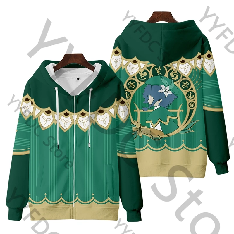 Свитшот с принтом Genshin Impact в ассортименте