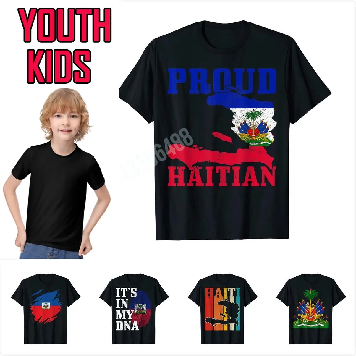 

Винтажная футболка для детей, из 100% хлопка