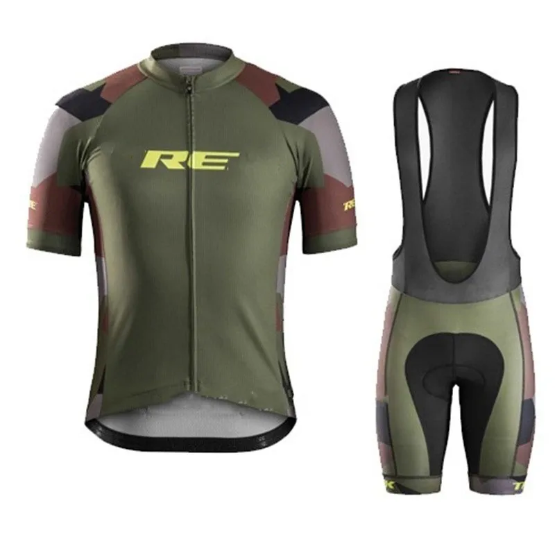 

2022 Cycling Jersey Sets Short Sleeve men's brand Cycling Clothing Kit Breathable Bicycle Clothes Wear Roupa Ciclismo Feminina