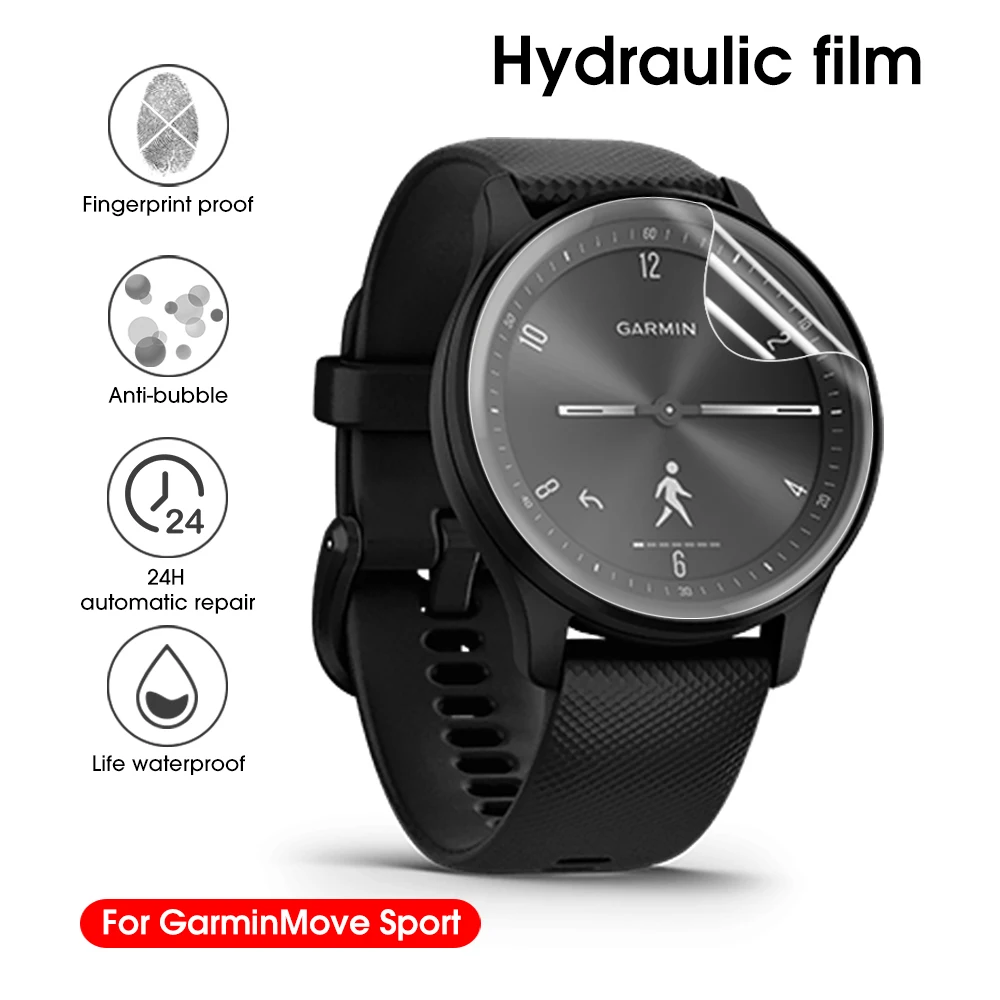 

Hydrogel Film for Garmin VOMOVE SPORT Screen Protector Soft Film Front Protective Smart Watch Film Cover for Garmin Vomove Sport