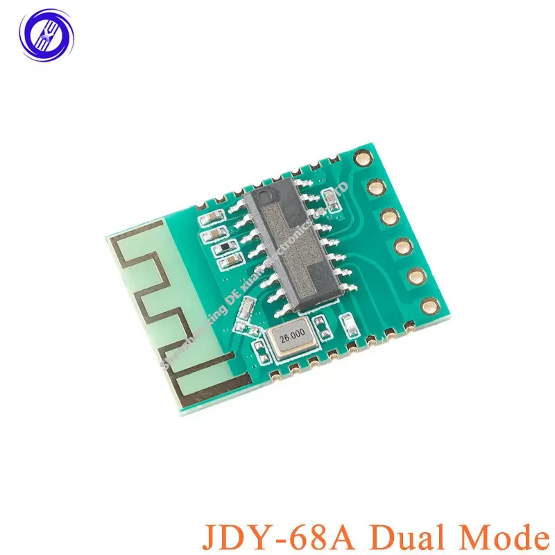 2 шт. JDY-68 JDY-68A двухрежимный аудиомодуль BLE BLE5.1 модуль воспроизведения