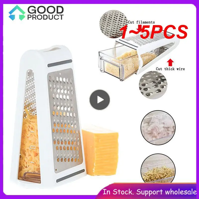 

1~5PCS Potato Double-sided Grater Stainless Steel Grater Kitchen Supplies for Cheese Vegetables