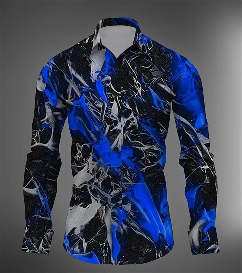 Новинка 2024 модная футболка рубашка с лацканами костюм на пуговицах Топ длинным