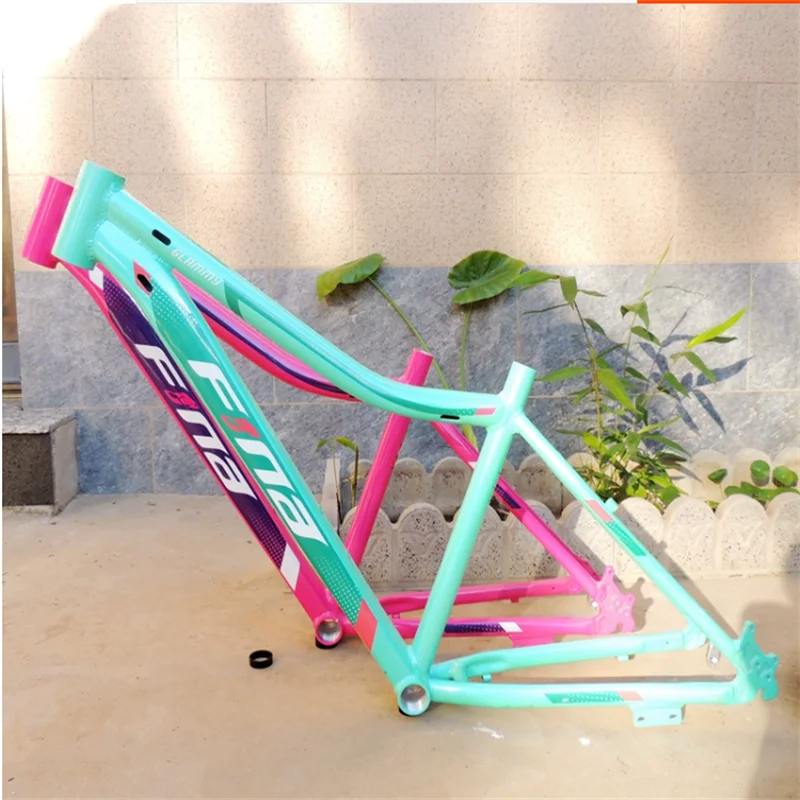 

Aluminum Alloy Disc Brake Frame for Mountain Bike, Straight Line, Ultra-Light, Tail Hook, Men and Women, 26 in