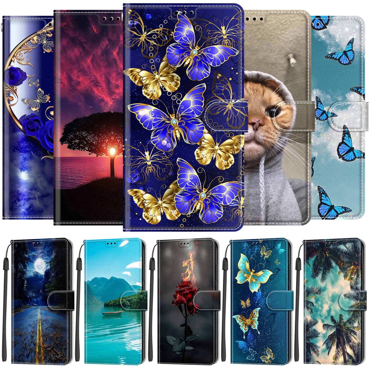 

Phone Cases For ZTE Blade 20 Cases Cute Leather Coque For ZTE Blade 20 Smart Capa Book Cover For ZTE Blade 20 Smart Fundas Case