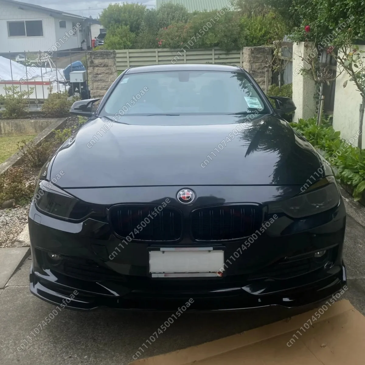 Фото Передний сплиттер-диффузор (губа) для бампера, комплект обвеса для BMW 3 серии F30 F31 335i 330d 325d 328i 2013-2019, тюнинг кузова автомобиля №2