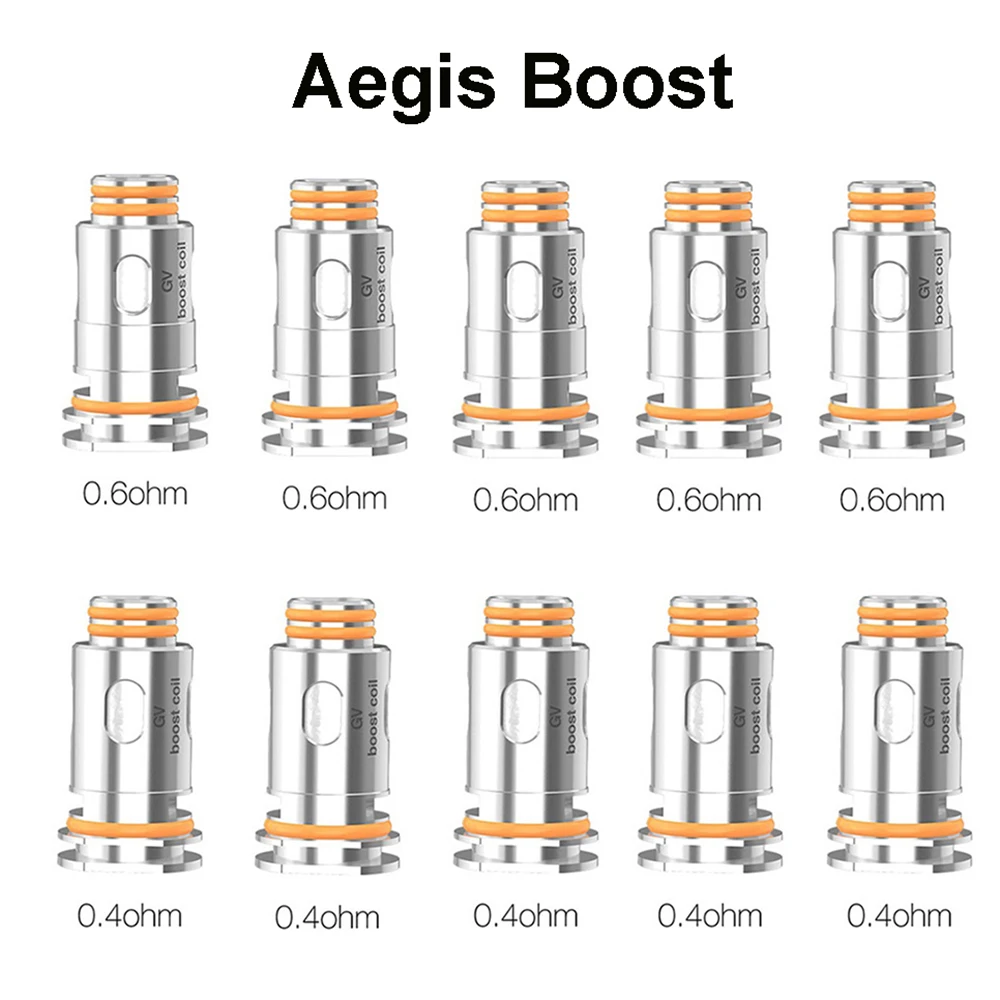 

Aegis Boost Mesh Coil 0.4ohm 0.6ohm MTL Coils for Aegis Boost Hero ZEUS X
