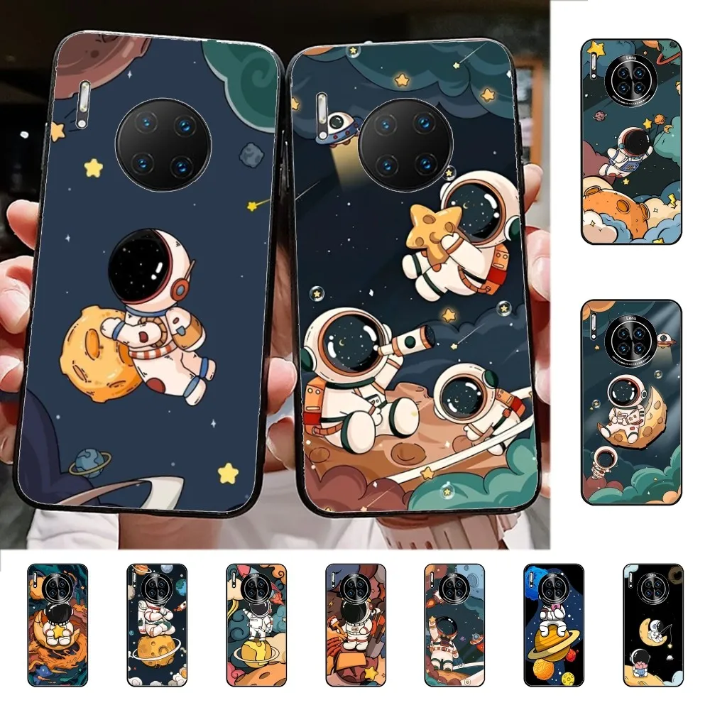 

Hello Astronaut Phone Case For Huawei Mate 10 20 30 40 50 lite pro Nova 3 3i 5 6 SE 7 pro 7SE