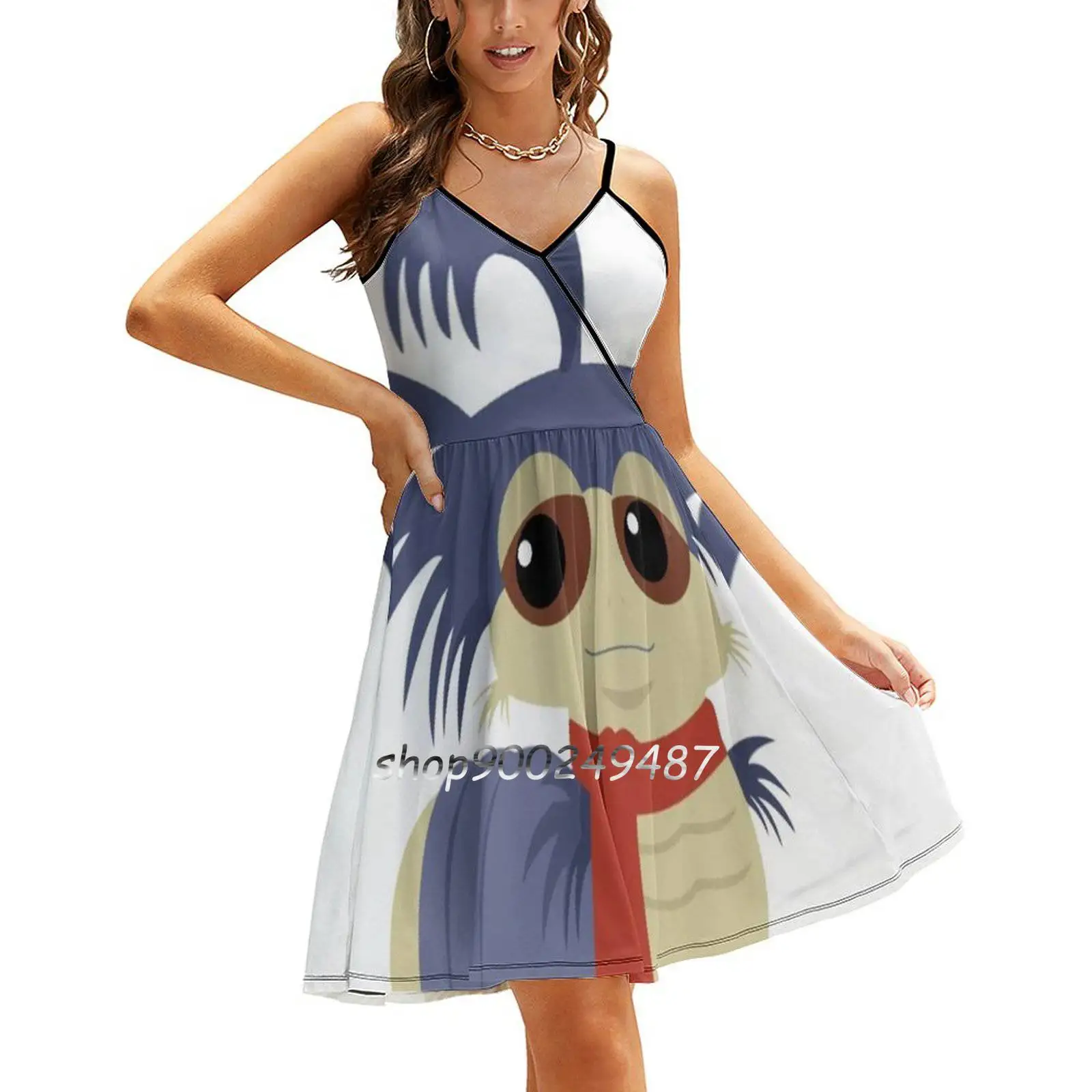 

Ello! The Worm-Labyrinth Sling Dress Sexy Dress Female High Waist Dresses For Women Allo Ello Worm Labyrinth Sandityche Sarah