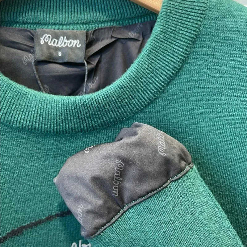 SALE! Women's Golf Soft Touch Crewneck Sweater With Windproof Lining Keep Warm