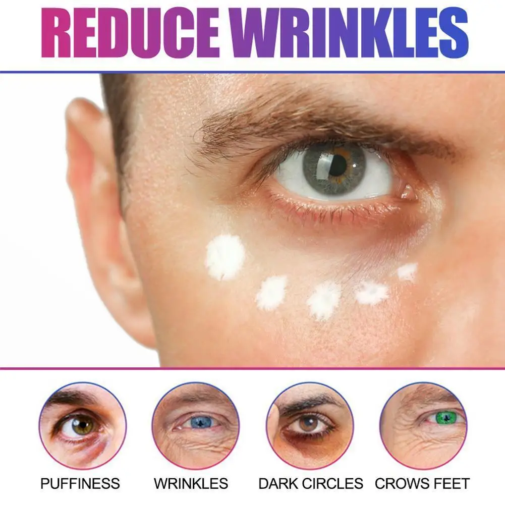 

30g Men Eye Cream Eye Anti Aging Moisturizing Nourishing Lighten Circles Pouch Essence Dark Eye Remove V8m1
