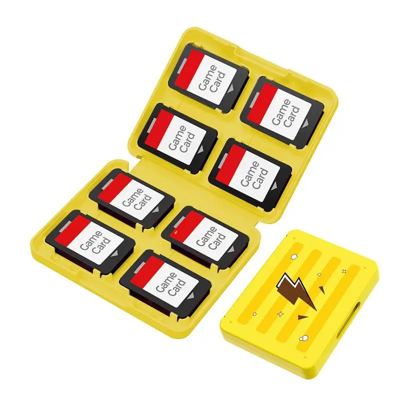 

Portable Game Card Case Anime Theme Game Card Carrying Holder Case Storage Protective Box With Built-In Fixed Structure Card