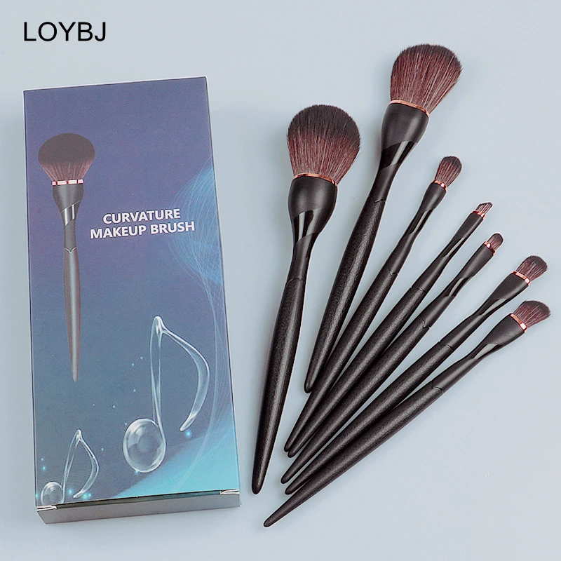 

LOYBJ Beauty Makeup Brushes Set Powder Foundation Blush Contour Eyebrow Eye Shadow Concealer Cosmetic Blending Make Up Brush
