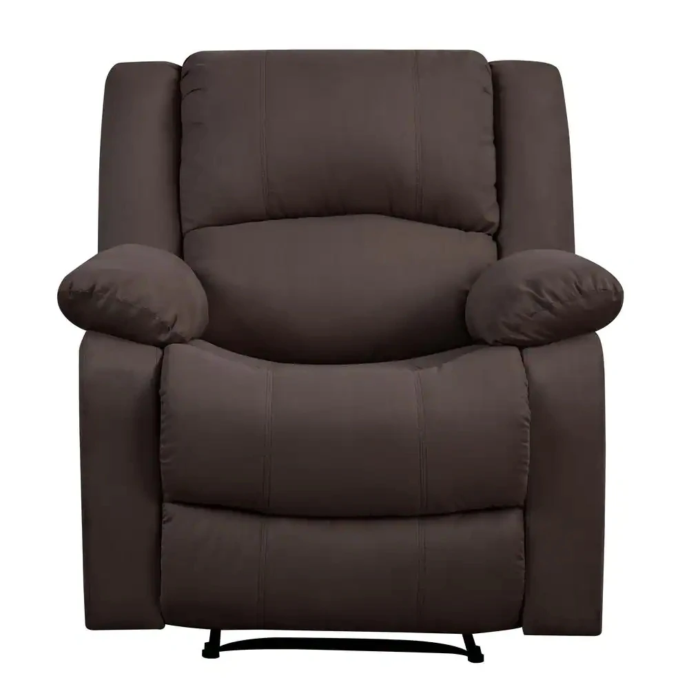

Preston 36 in. Width Big and Tall Chocolate Microfiber 1 Position Recliner