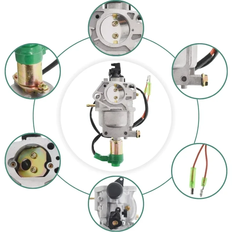 Карбюратор для Hon Da GX340 GX390 EB3800X EM3800SX EB6500X EM6500SX EB6500SX 188F 11HP 13HP