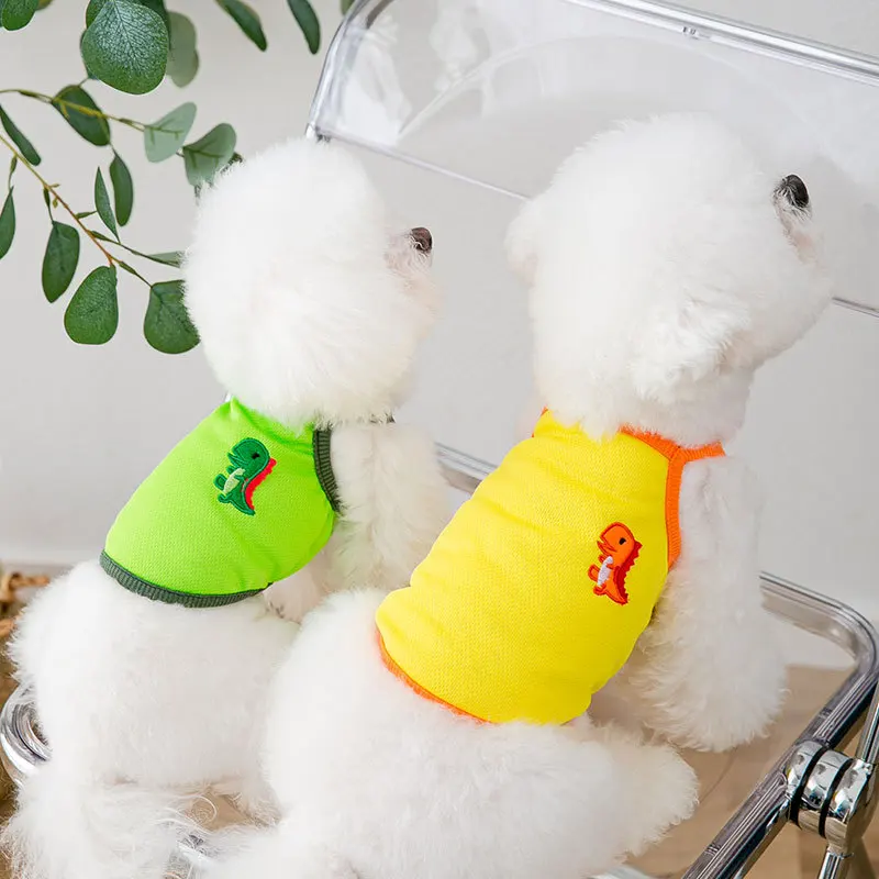 

Подтяжки в виде динозавра, рабочая одежда, одежда с рисунком кошки, собаки, мультяшный тонкий маленький чихуахуа, летняя дышащая подтяжка с ...