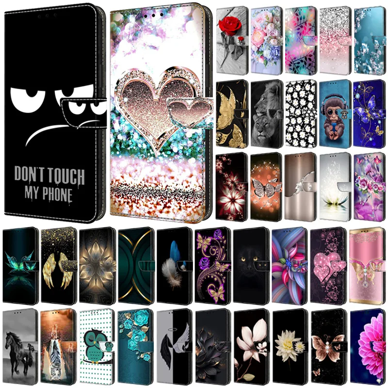 Фото Чехол-книжка с рисунком для Samsung A57 5G SM-A576B, чехол-кошелек для Samsung Galaxy A57 A 57 SM-A576W A576Z, Funda №1