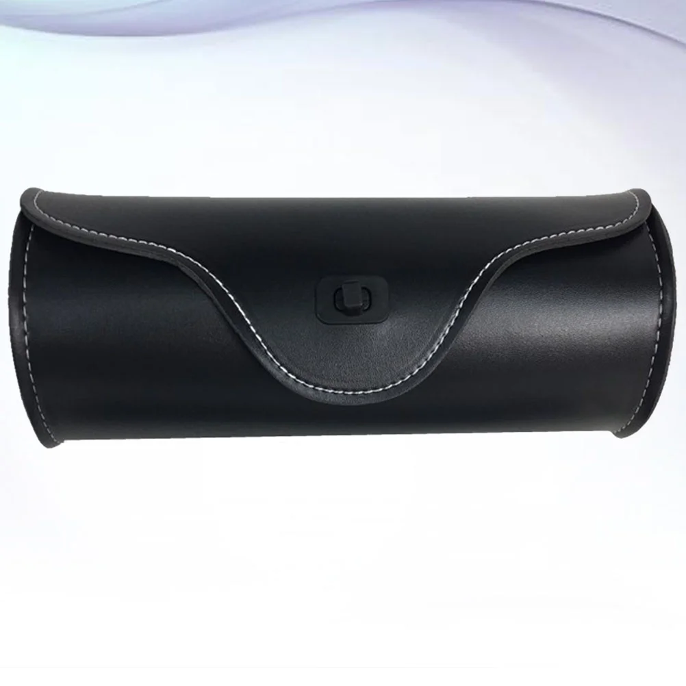 

PU Motorcycle Saddlebag Saddlebag Side Pouch Gadget Case for Motorcycle (Black)