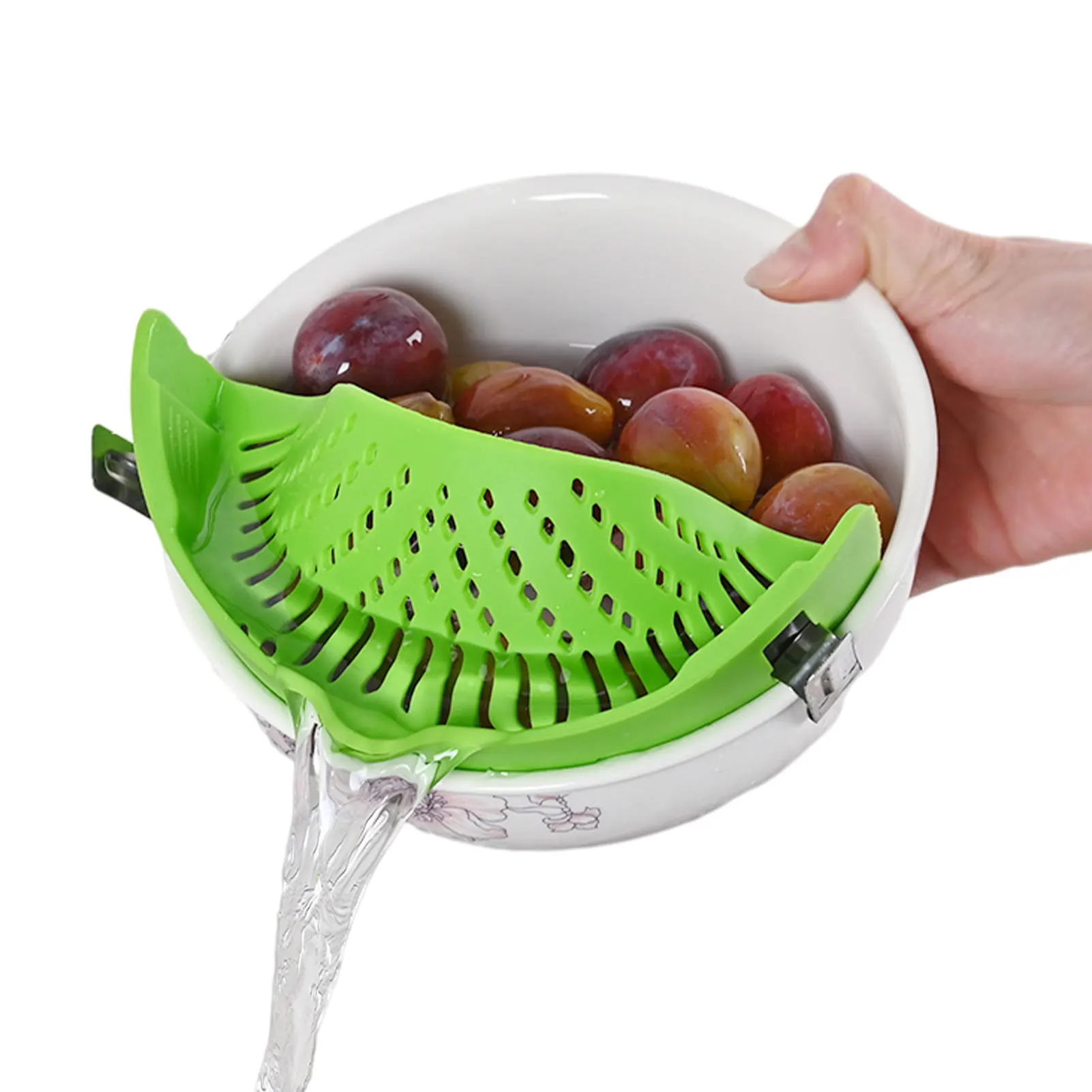 

Регулируемая защелка на рукоятке, регулируемая защелка на рукоятке, подходит для всех кастрюль, мисок, пищевых продуктов, силиконовое кухон...