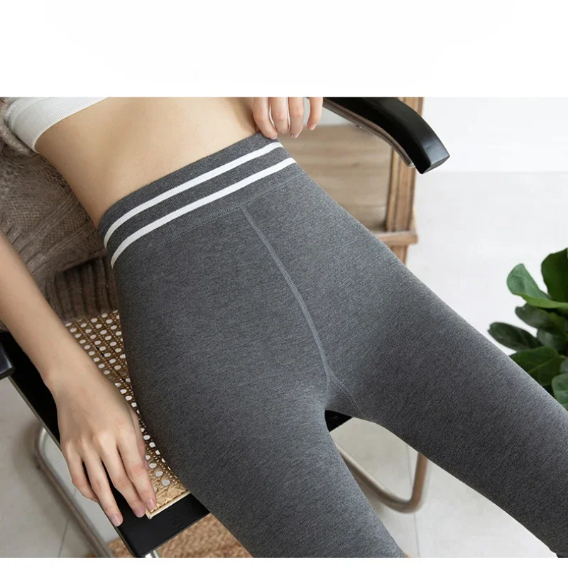 Женские сексуальные леггинсы зимние более толстые штаны для йоги с высокой
