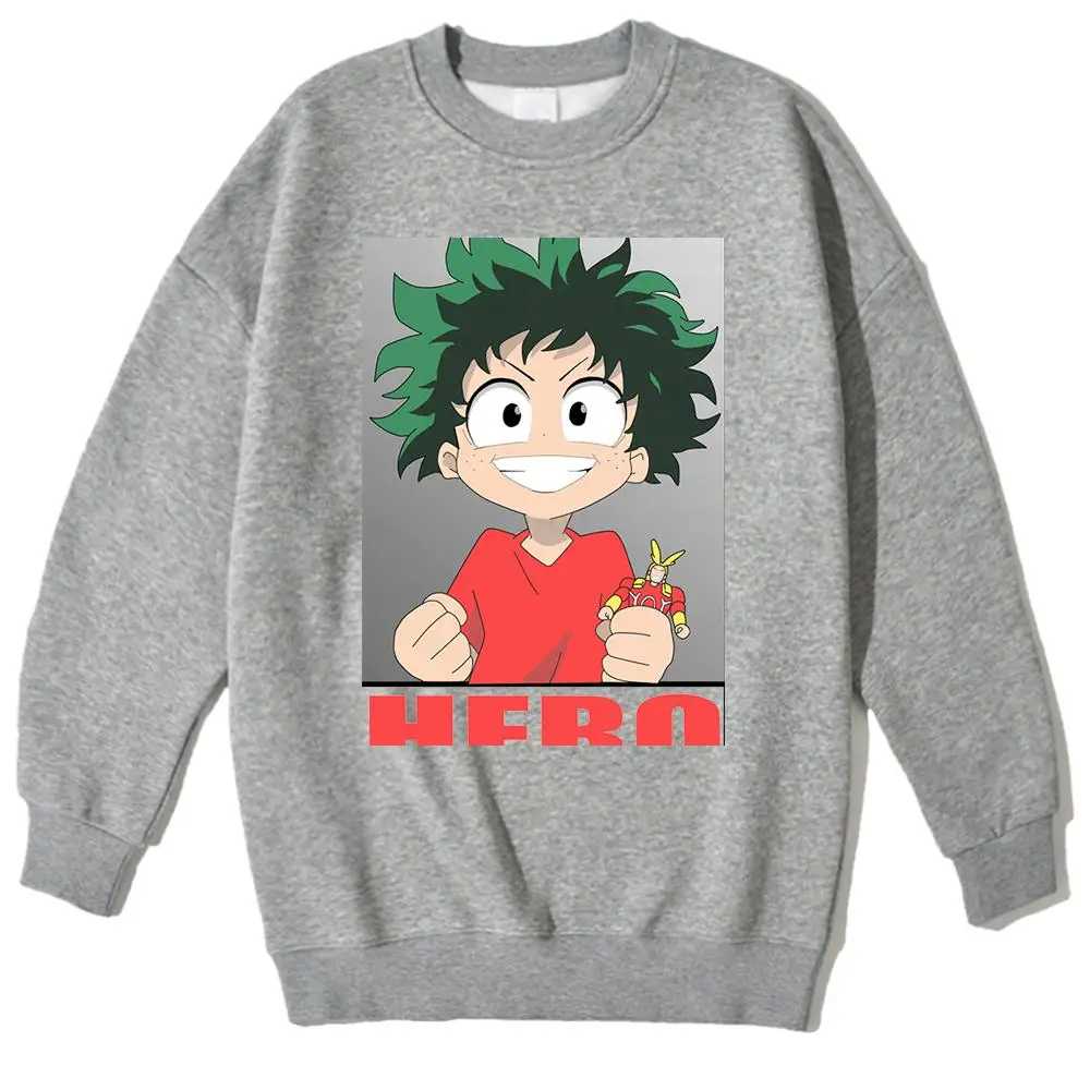 

I’m A HERO Cartoon Cute Print New Menswear Cartoons Loose Sweatshirt Creativity O-Neck Hoodie Street Fashion Oversize Hoody Men
