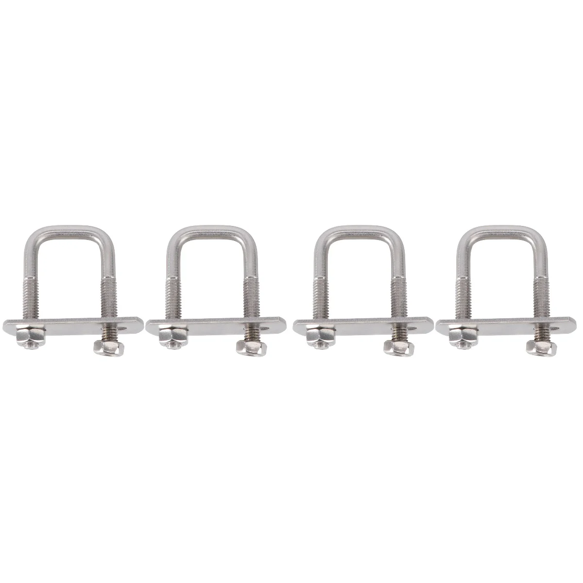 

Screw Damper Clamps Stainless Steel Square Clamp Angle Pipe Parts Automotive Tools Hand Assortment Sets Bolt Strap Duty Heavy