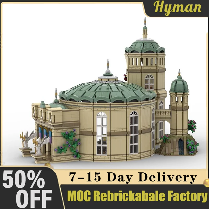 

4754pcs Theed Royal Palace Building Blocks Customized Street View The Lord of The Rings Bricks Birthday Children Xmas Toys Gifts