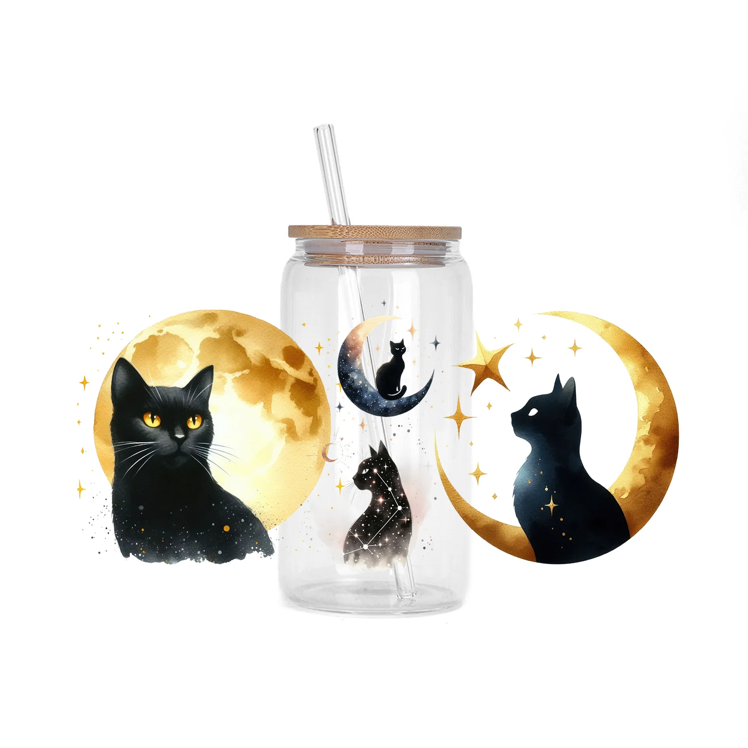 Мультяшные черные коты обертка для чашки Libbey 16 унций дмитрий стахов коты и клоуны