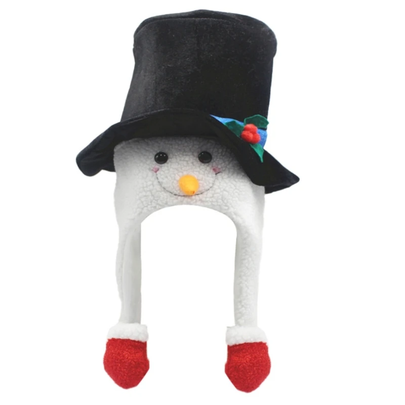 

Christmas Top Hat Party Snowman Hat Christmas Party Hat Funny Christmas Hat