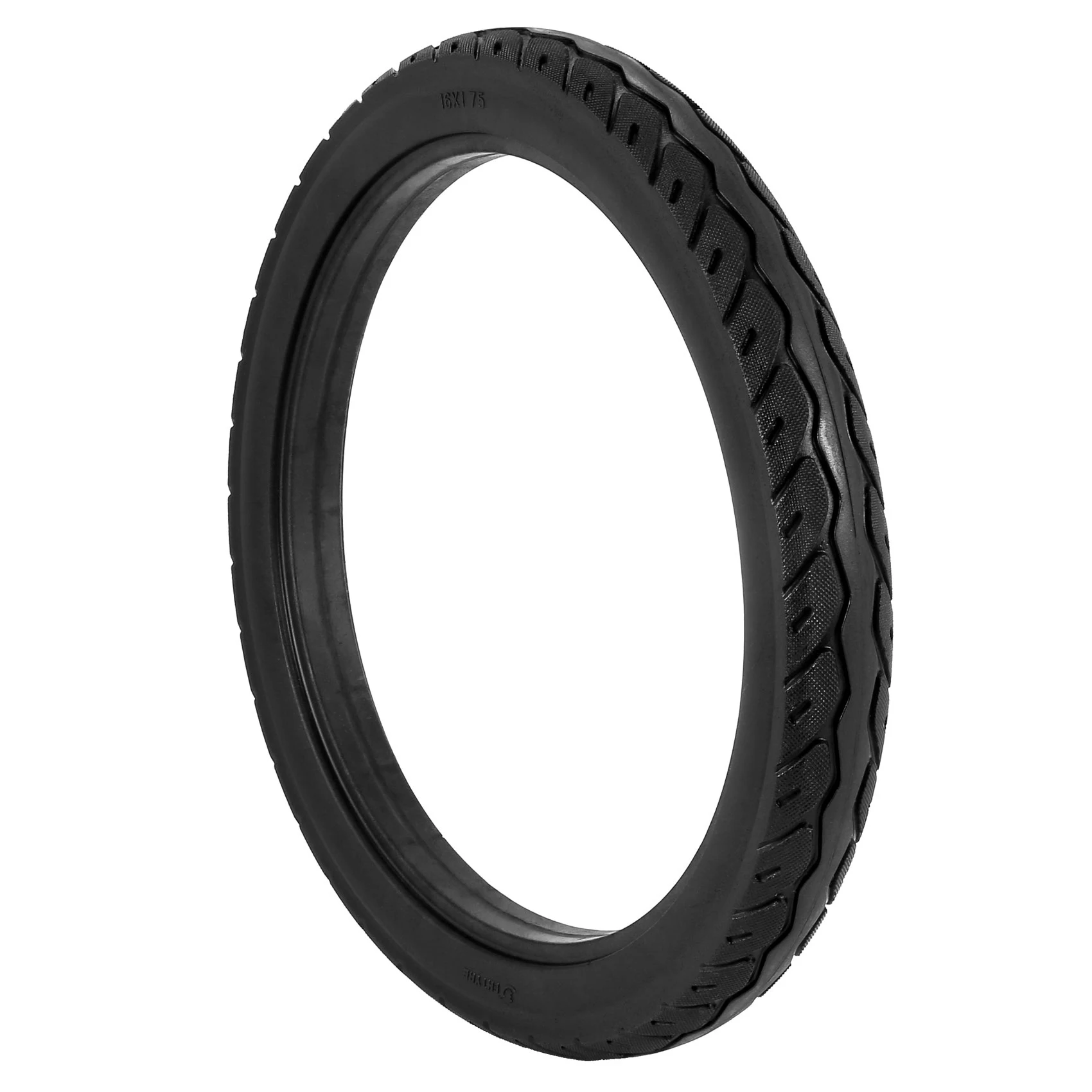 

16 Inch 16 x 1.75 Bicycle Solid Tires Bicycle Bike Tires 16 x 1.75 Black Rubber Non- Tires Cycling Tyre