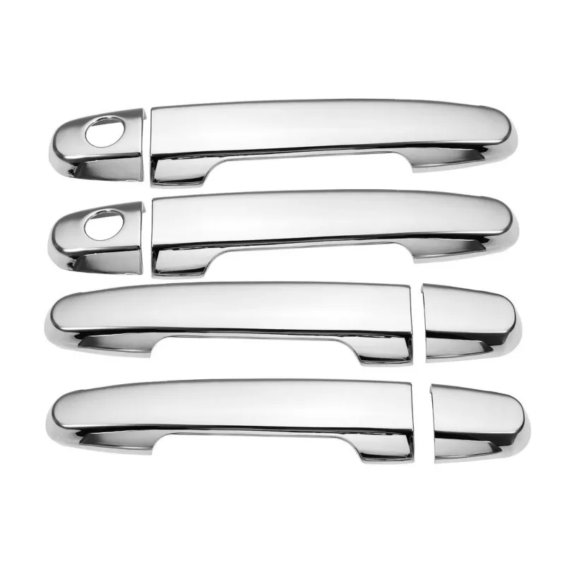 

Для Toyota Auris E150 MK1 2006-2012 кованый узор из углеродного волокна, хромированная дверная ручка автомобиля, накладка, аксессуары для стайлинга