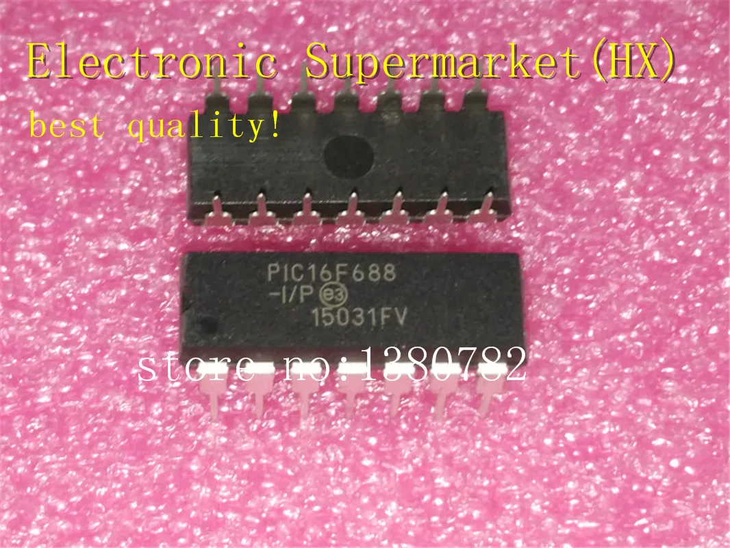 

New original special price spot 50pcs/lots PIC16F688-I/P PIC16F688 16F688-I/P DIP-14 New original IC In stock!