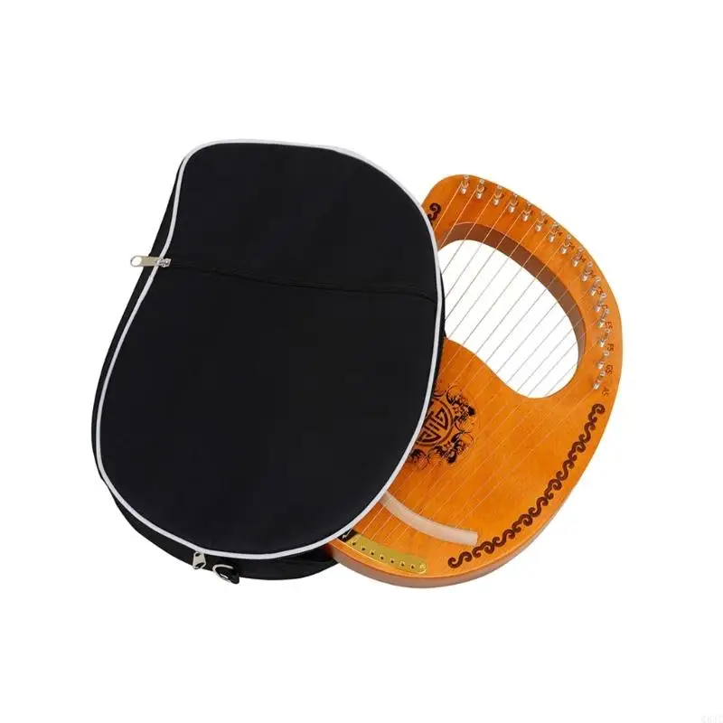 Q84c Lyre atring Case Magn Sack Harp для хранения приборов сумки Удобная сумка Arping