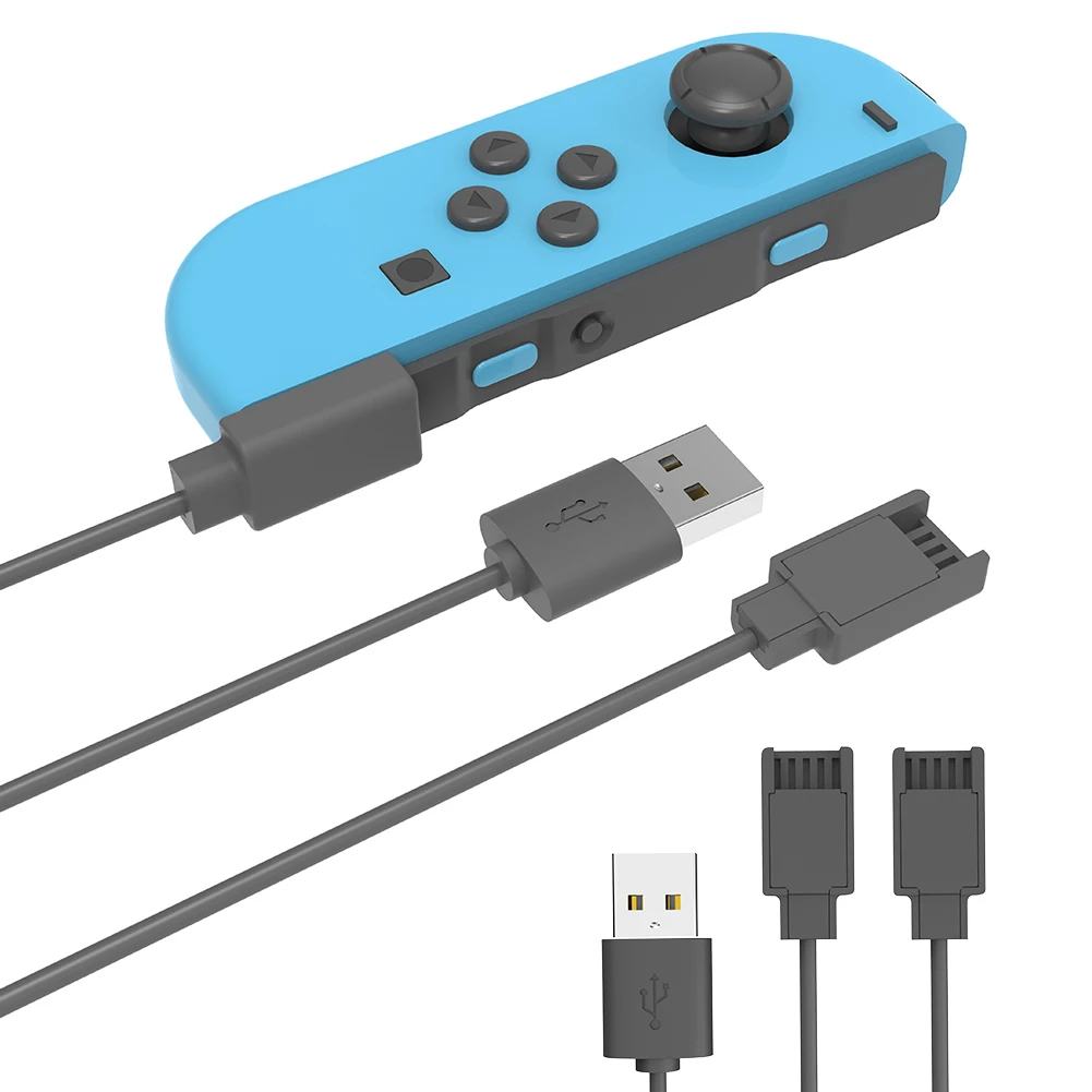 USB-кабель для зарядного устройства контроллера Joycon 2 в 1