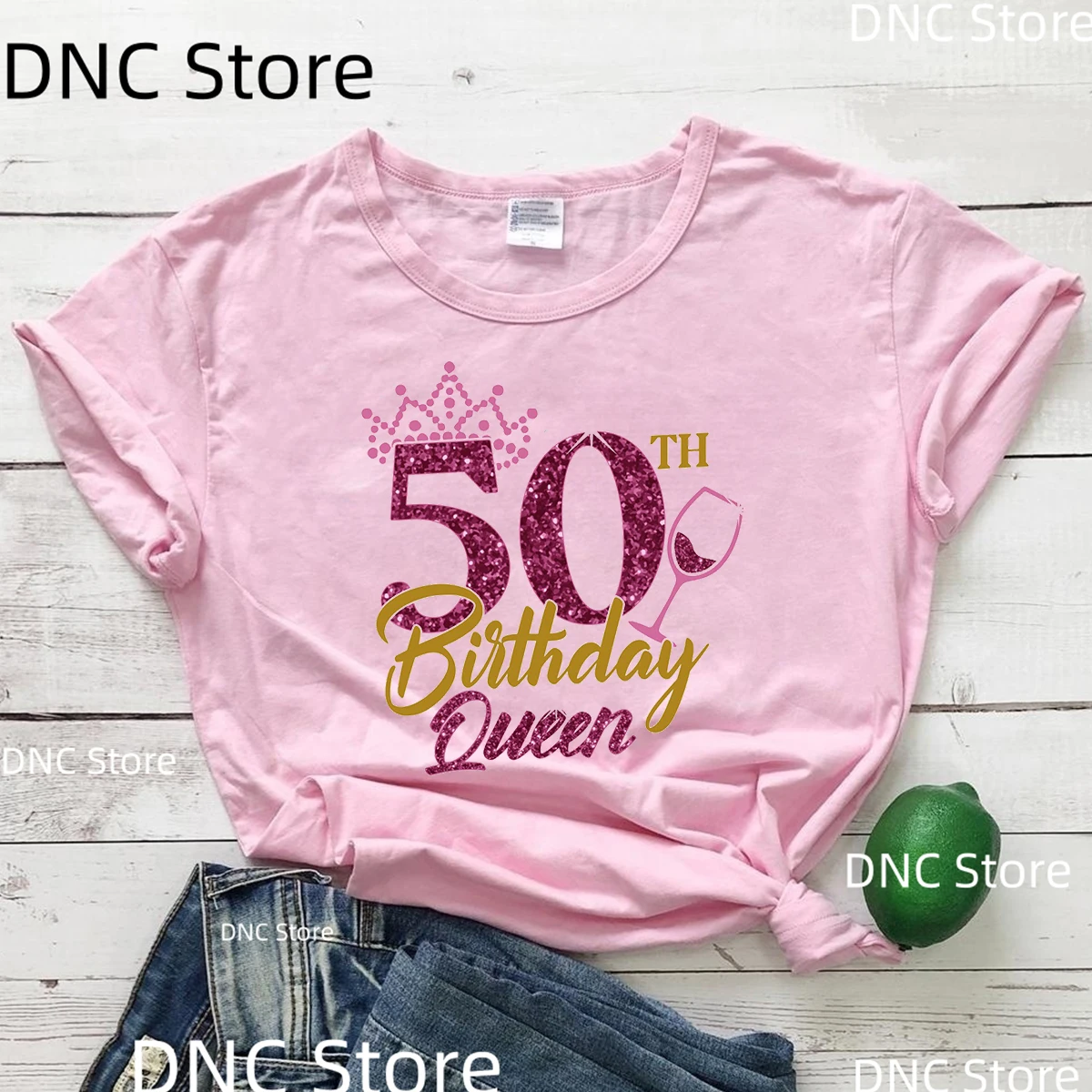 Женские принтованные футболки из хлопка