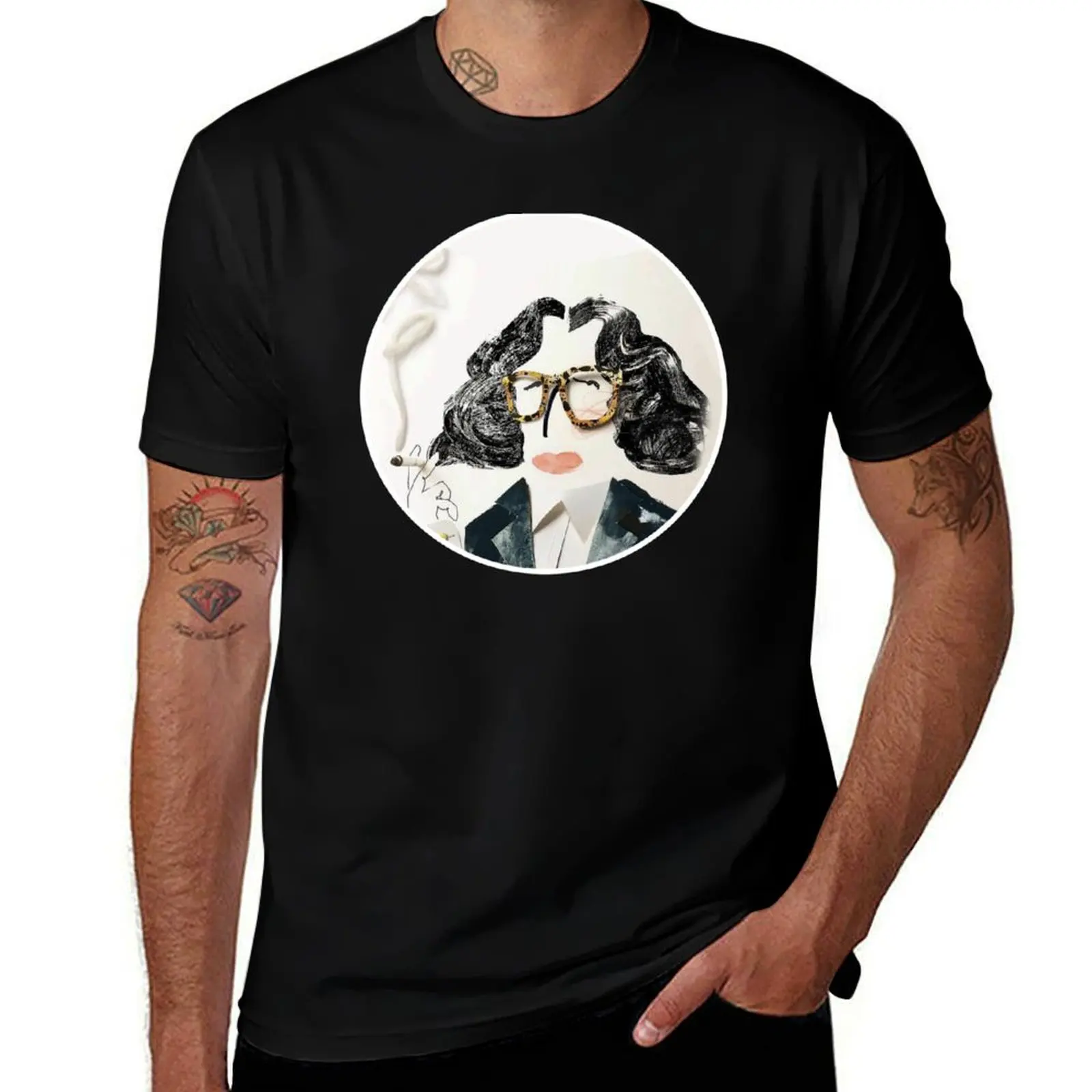 Забавная футболка Fran Lebowitz по индивидуальному заказу забавная летние топы