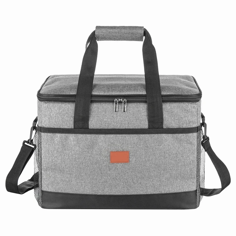 

Переносной теплоизолированный Ланч-бокс WEYOUNG 33 л, сумка для работы и студентов, сумка для пикника, автомобильный охлаждающий пакет, 1 шт., серый