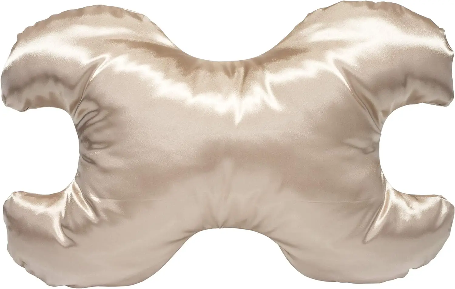 

MY FACE!" PILLOW THE ORIGINAL ANTI-WRINKLE PILLOWETTE Le Grand Pillow - Satin Champagne