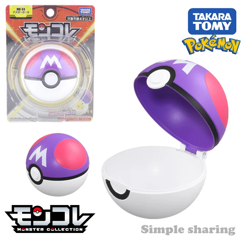 

Takara Tomy Pokemon Monster Collection MB-04 Master Ball Character Toy